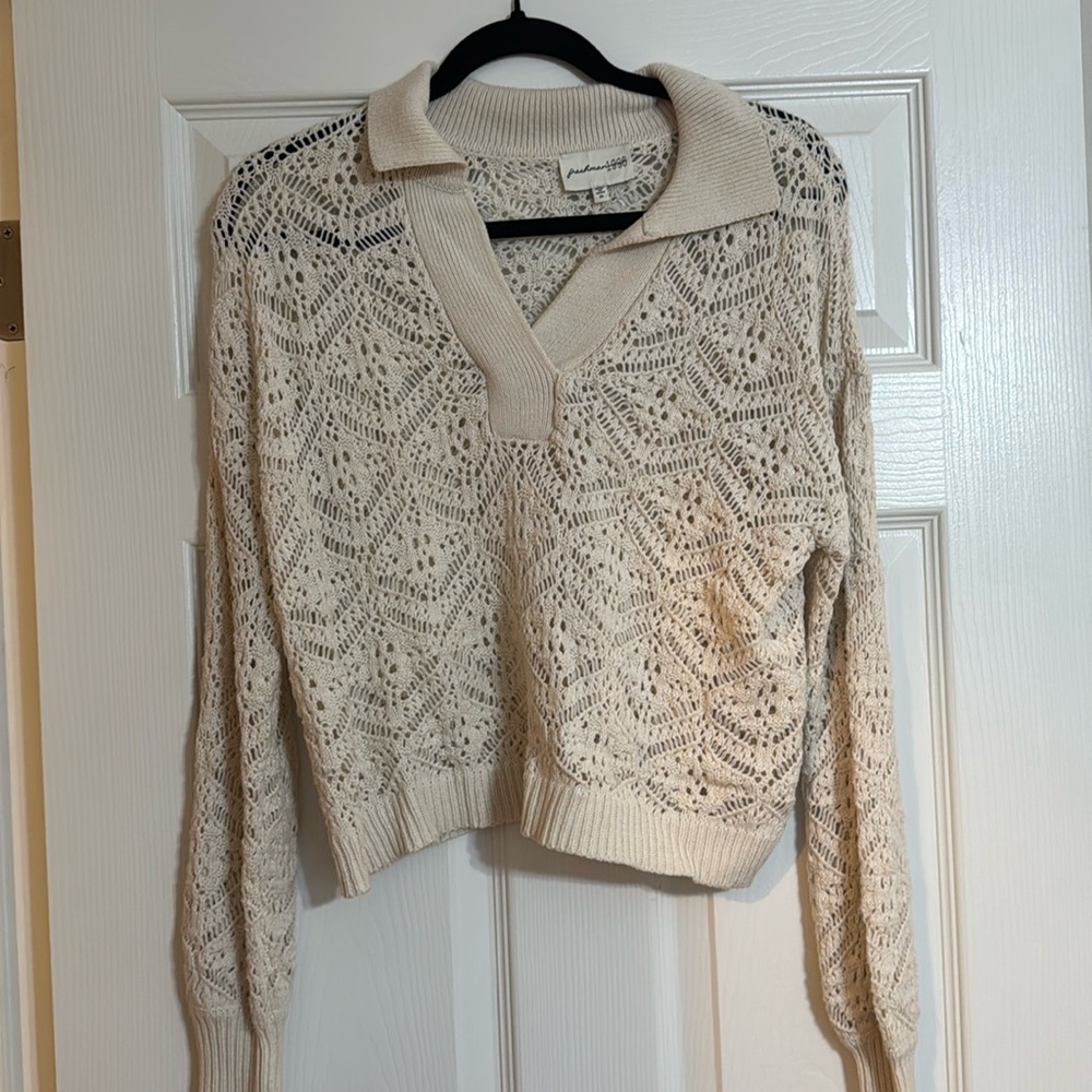 Crochet sweater